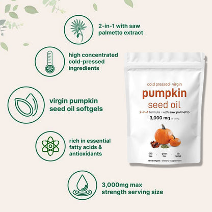 Pumpkin Seed Oil Softgels